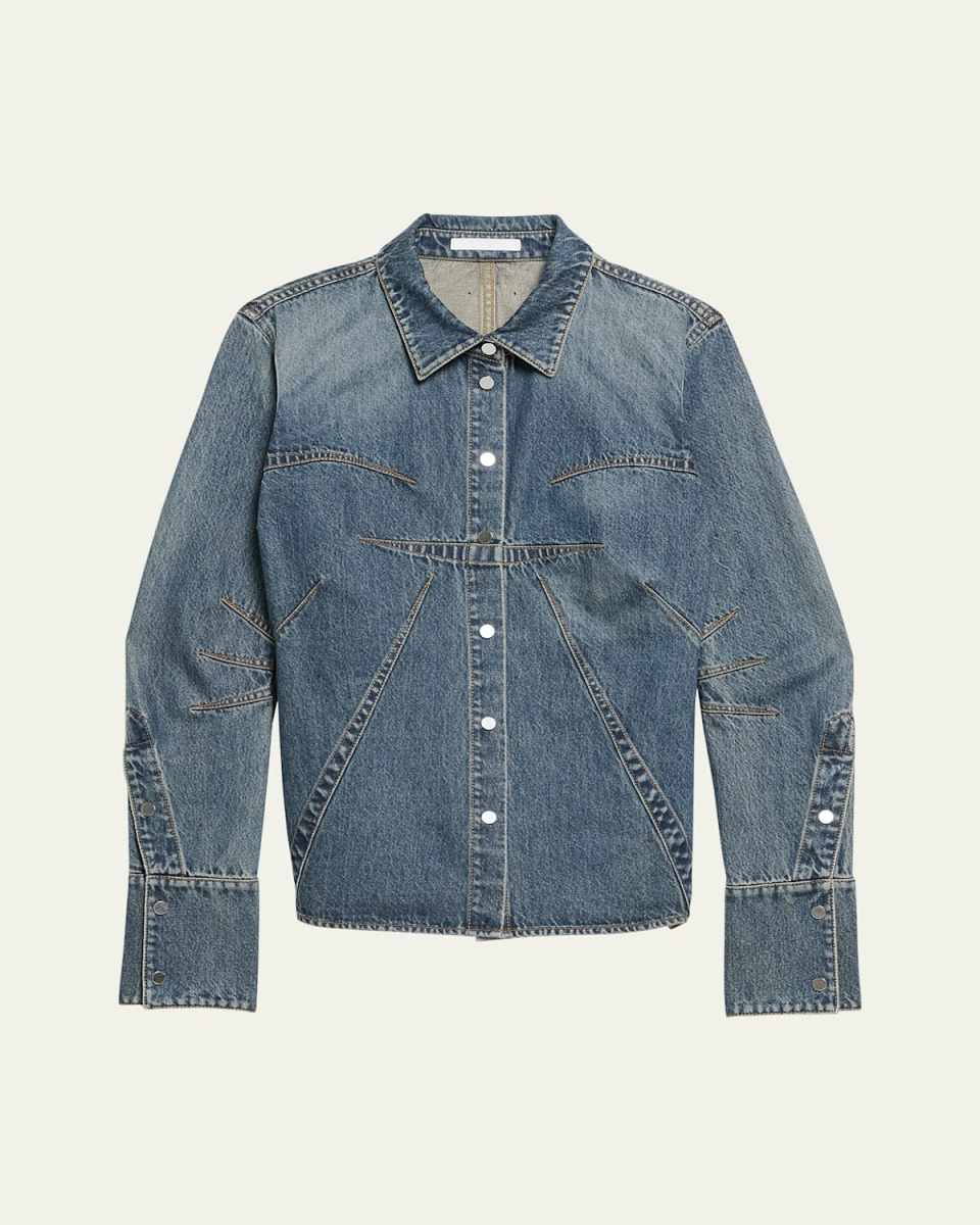 Apex Denim Shirt with Darts
